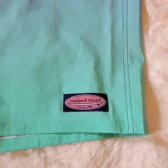 Vineyard Vines men’s swim shorts size 42 blue green Ombre stripe beach vacation - Picture 3 of 7